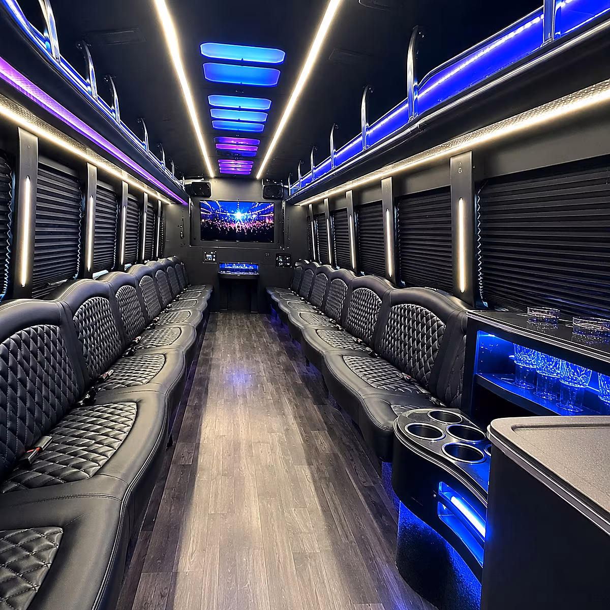 toledo holiday party bus rental