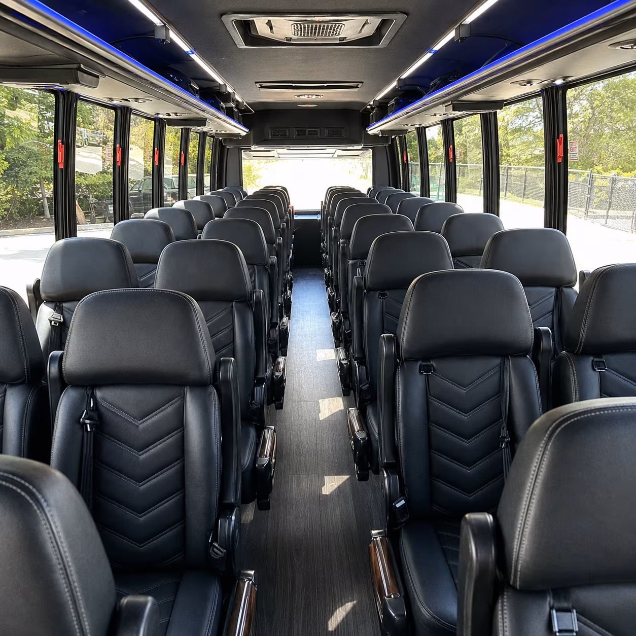 toledo long distance transportation onboard seating